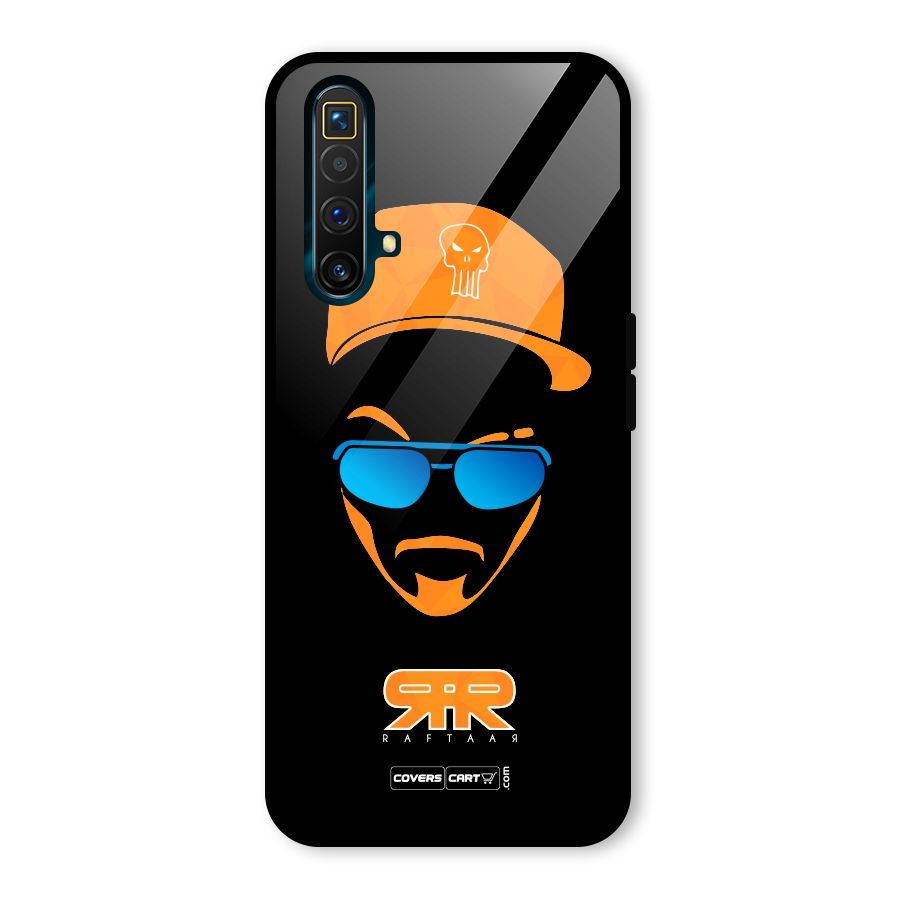 Special Raftaar Edition Orange Glass Back Case for Realme X3