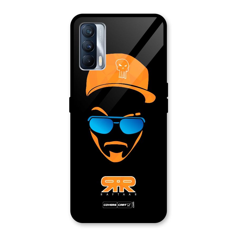 Special Raftaar Edition Orange Glass Back Case for Realme X7