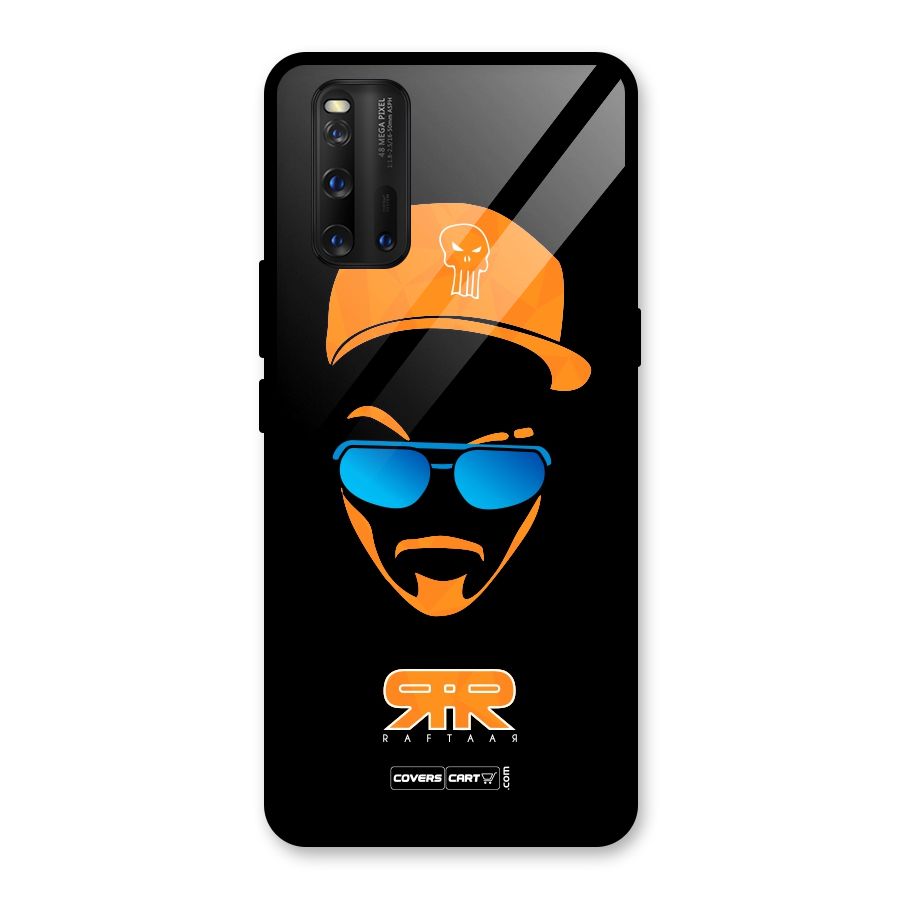 Special Raftaar Edition Orange Glass Back Case for Vivo iQOO 3
