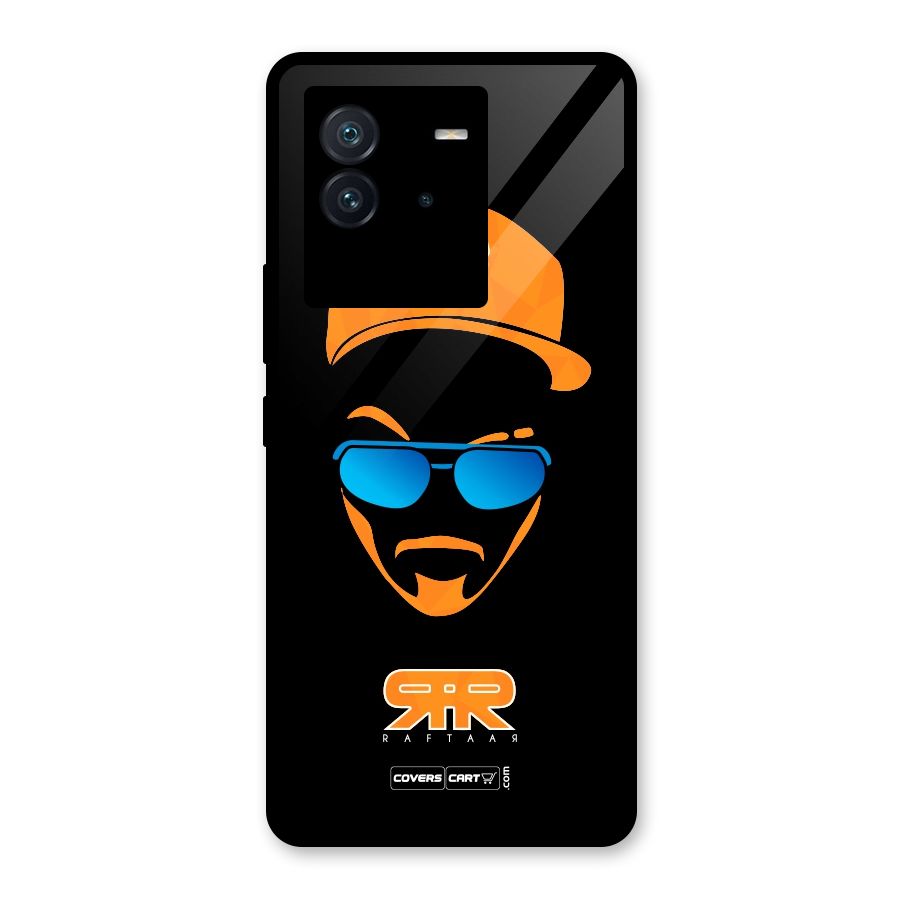 Special Raftaar Edition Orange Glass Back Case for Vivo iQOO Neo 6 5G