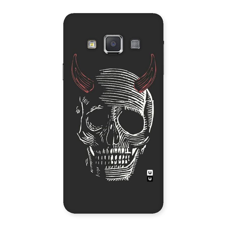 Spooky Face Back Case for Galaxy A3