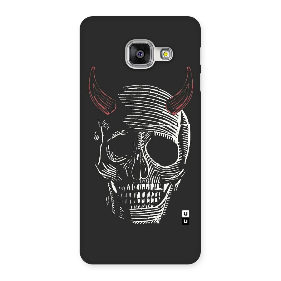 Spooky Face Back Case for Galaxy A3 2016