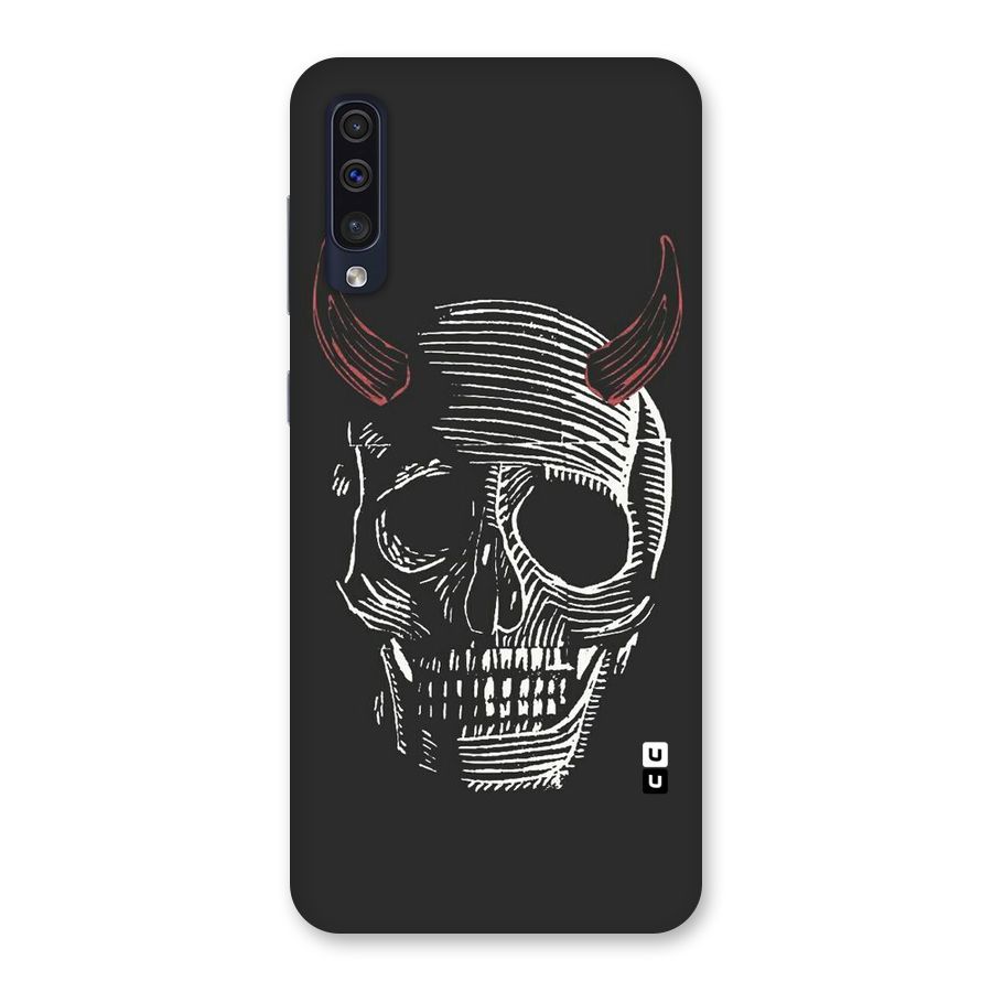 Spooky Face Back Case for Galaxy A50