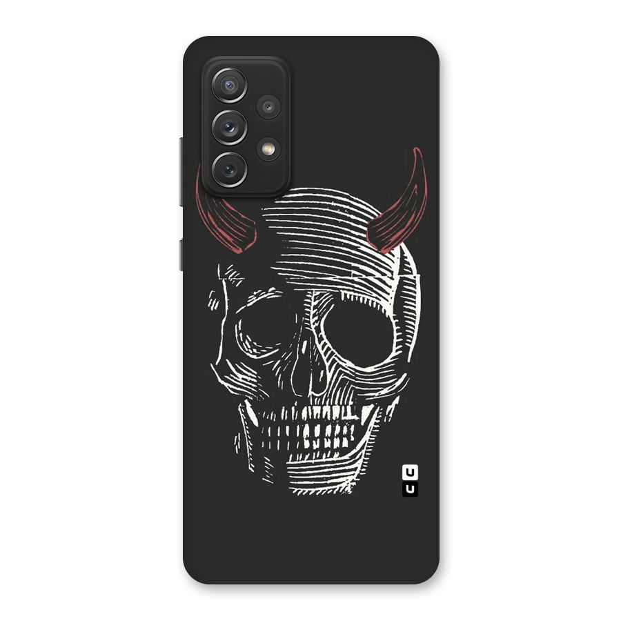 Spooky Face Back Case for Galaxy A72