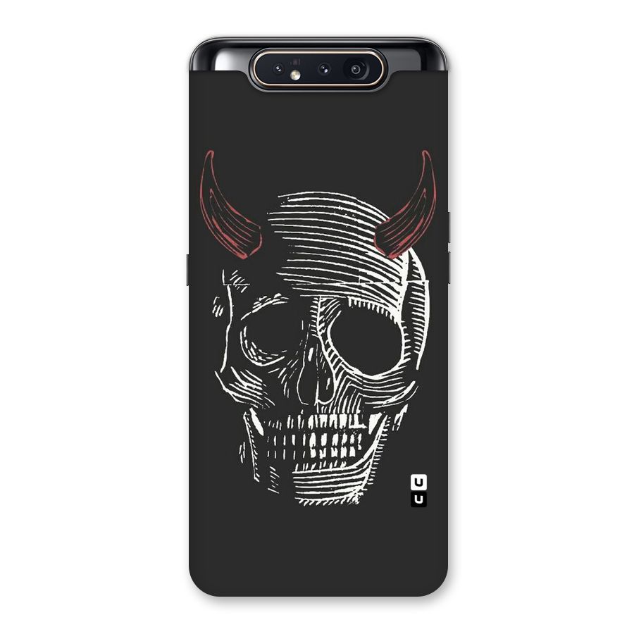 Spooky Face Back Case for Galaxy A80
