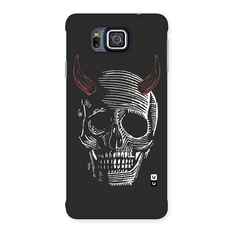 Spooky Face Back Case for Galaxy Alpha