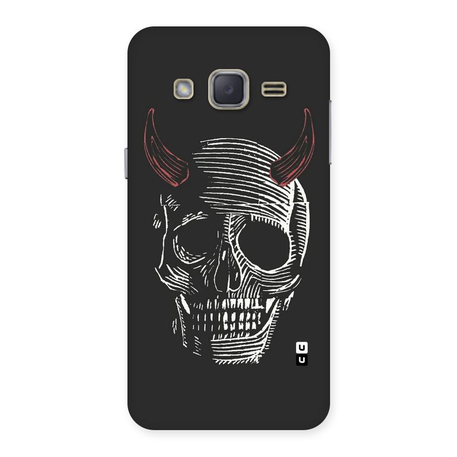 Spooky Face Back Case for Galaxy J2