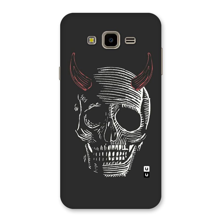 Spooky Face Back Case for Galaxy J7 Nxt