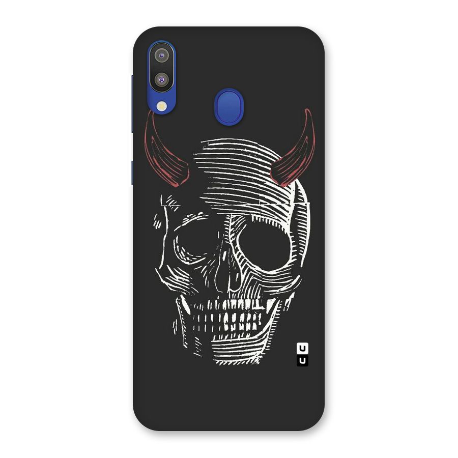 Spooky Face Back Case for Galaxy M20
