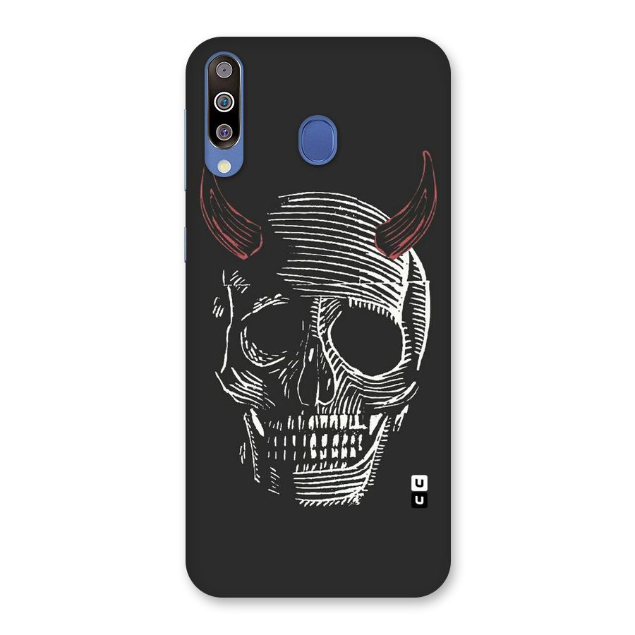 Spooky Face Back Case for Galaxy M30