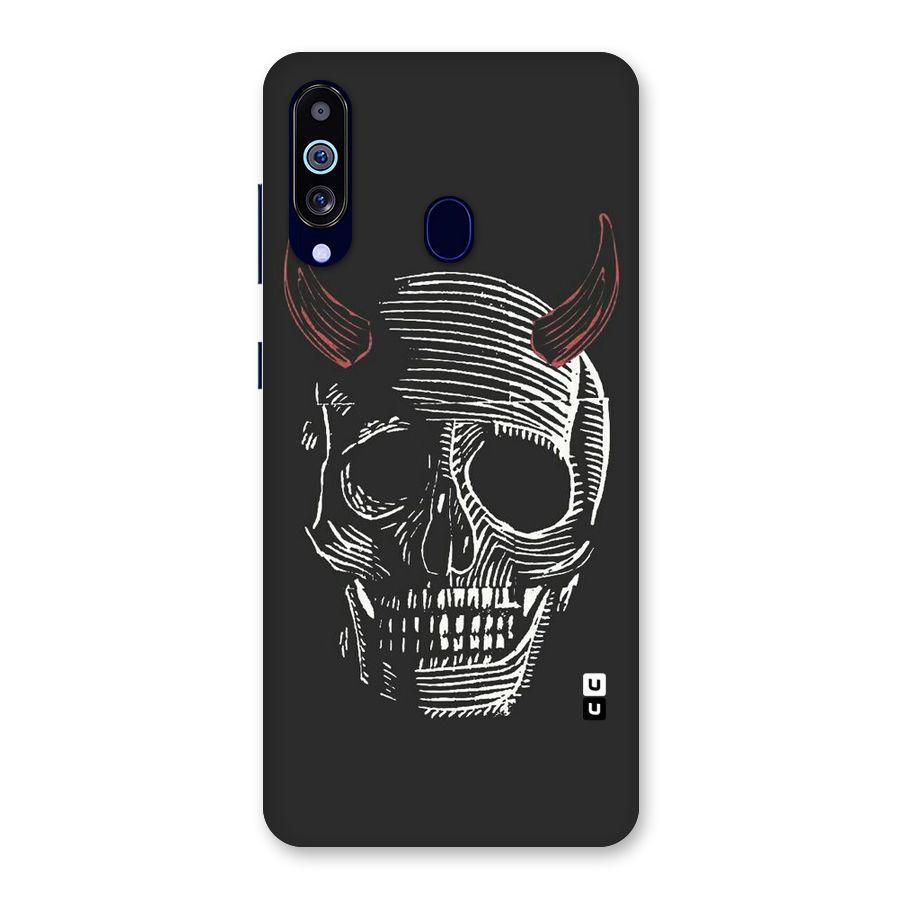 Spooky Face Back Case for Galaxy M40