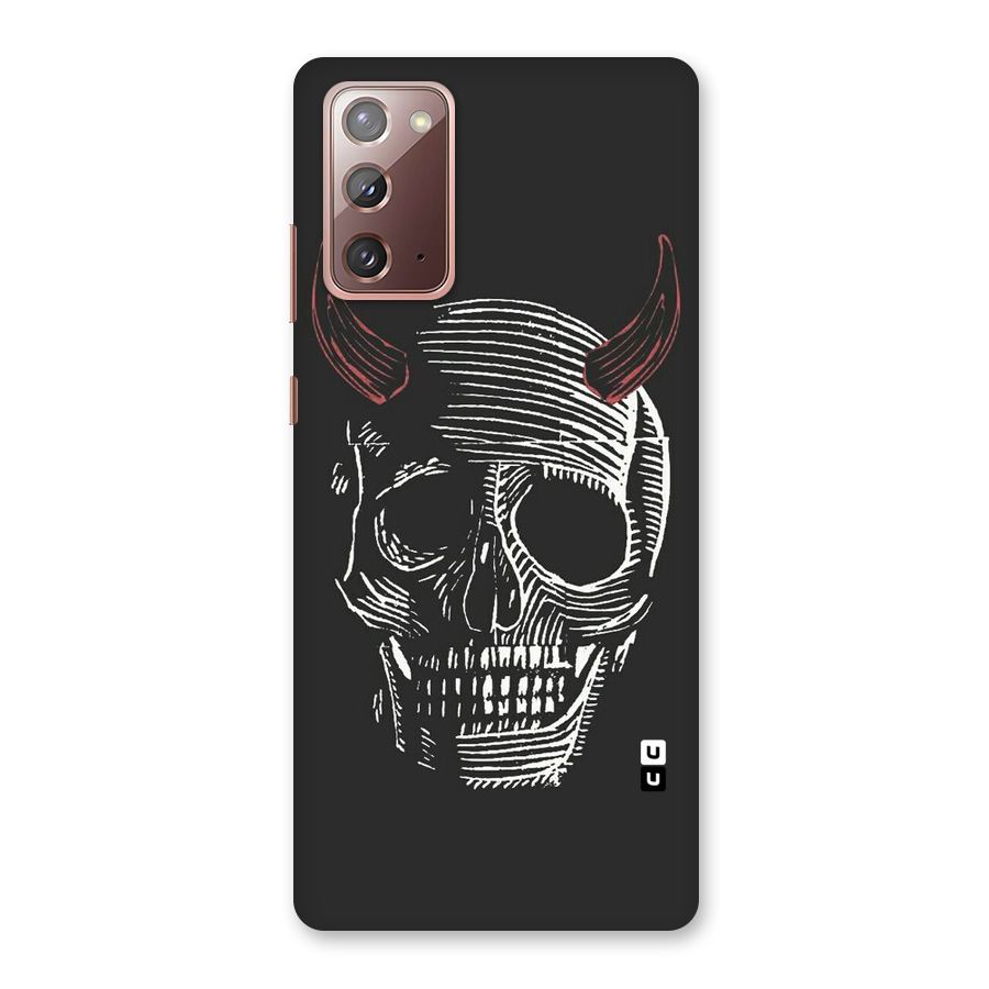 Spooky Face Back Case for Galaxy Note 20