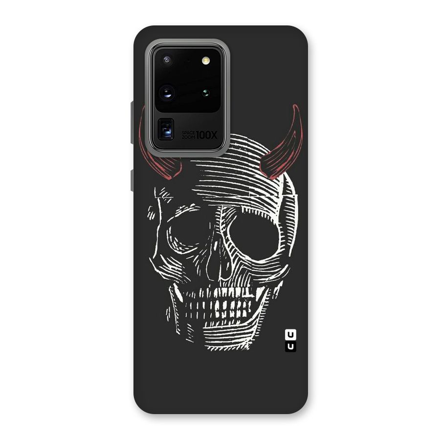 Spooky Face Back Case for Galaxy S20 Ultra