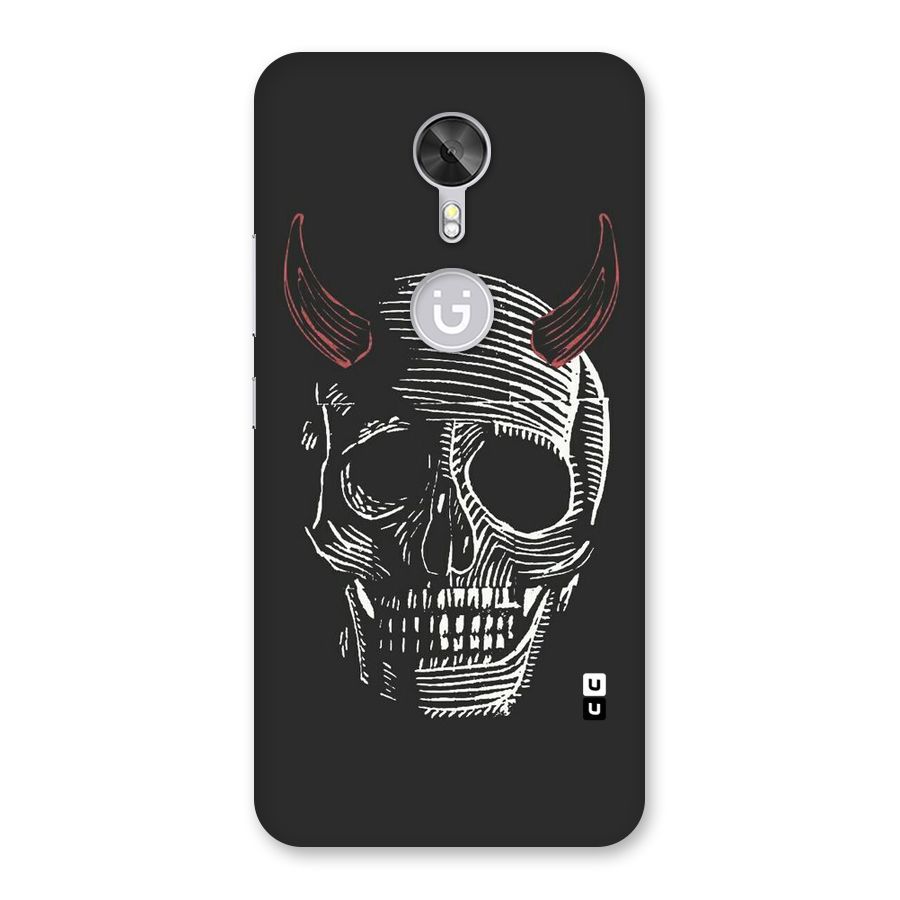 Spooky Face Back Case for Gionee A1