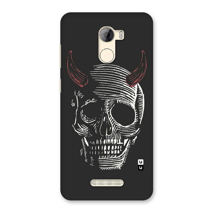 Spooky Face Back Case for Gionee A1 LIte