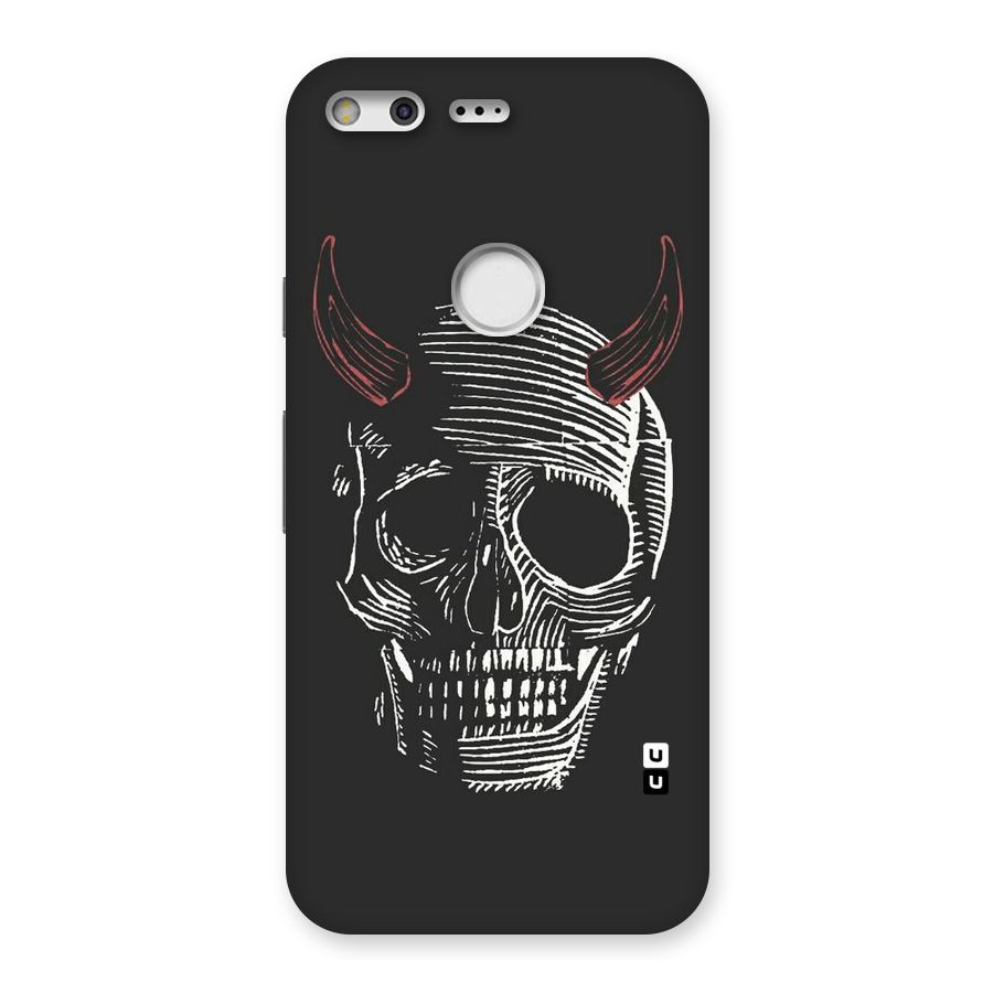 Spooky Face Back Case for Google Pixel