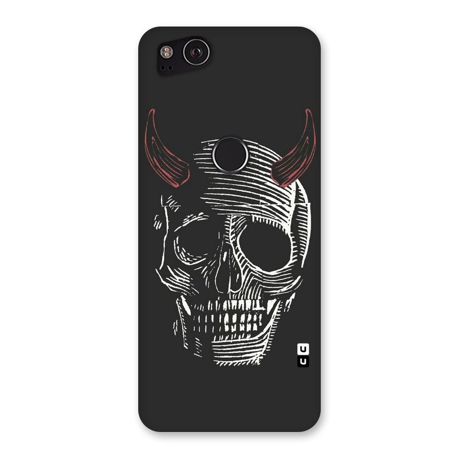 Spooky Face Back Case for Google Pixel 2