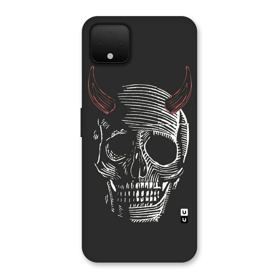 Spooky Face Back Case for Google Pixel 4 XL
