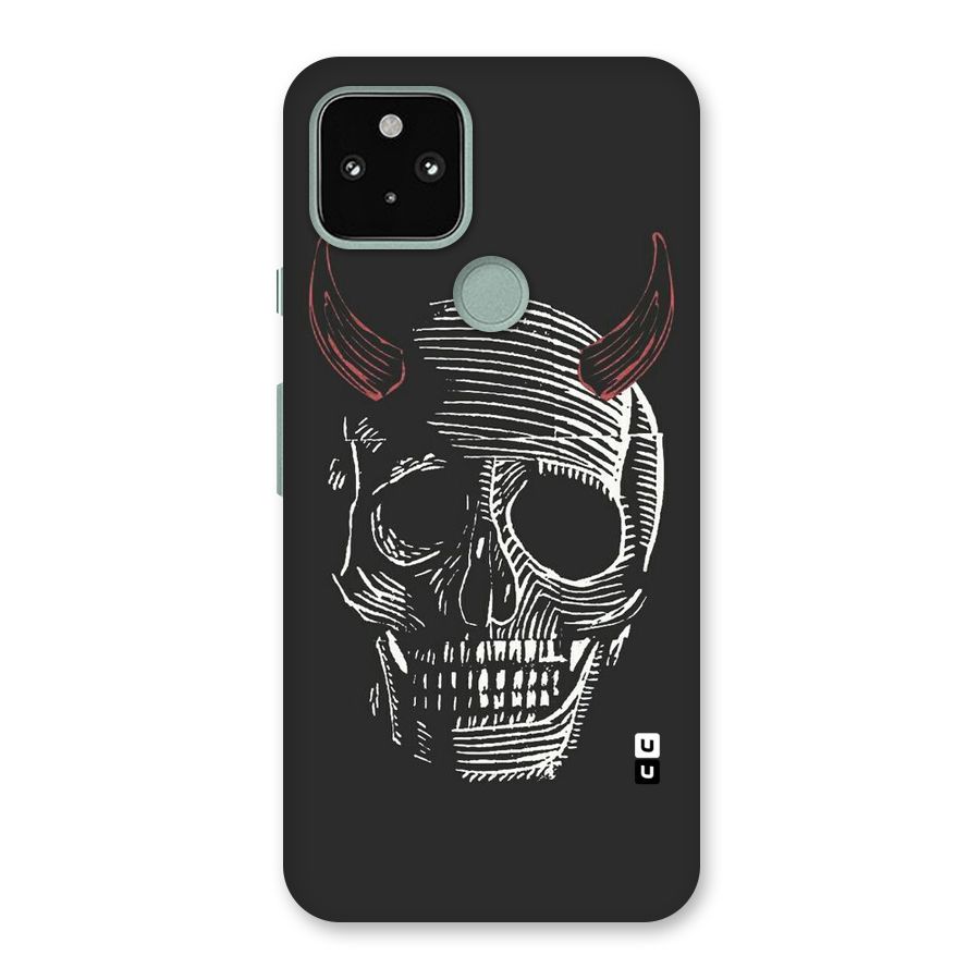 Spooky Face Back Case for Google Pixel 5