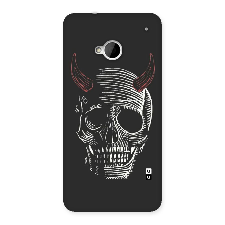 Spooky Face Back Case for HTC One M7