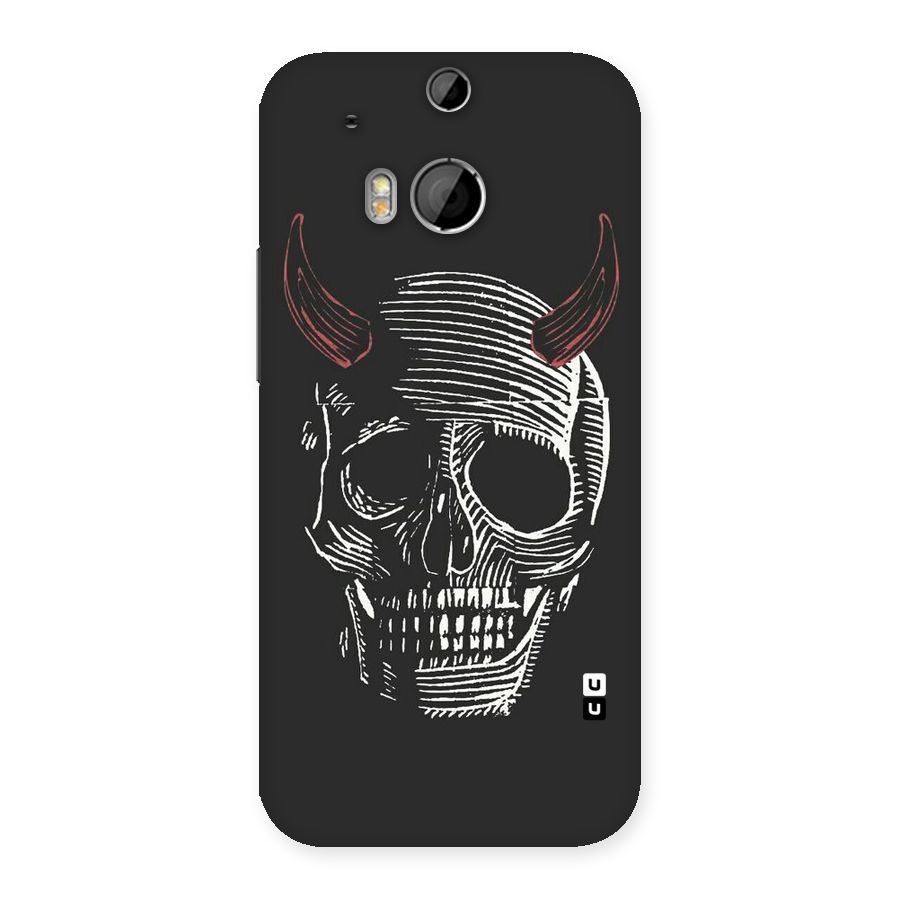 Spooky Face Back Case for HTC One M8