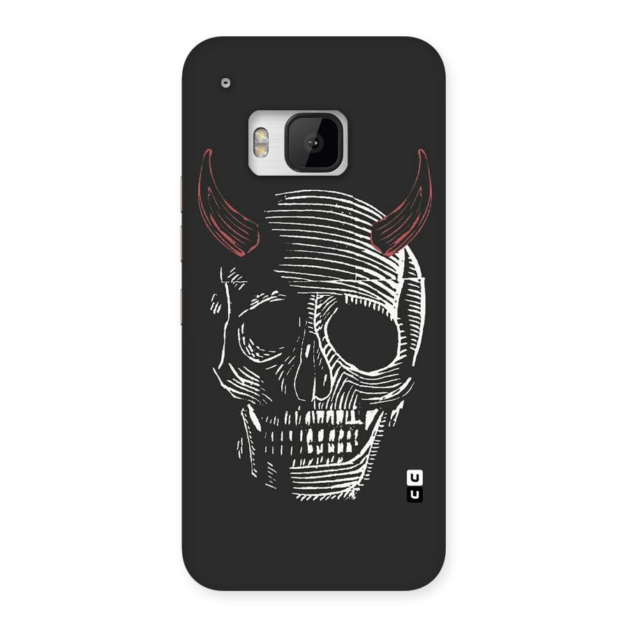 Spooky Face Back Case for HTC One M9