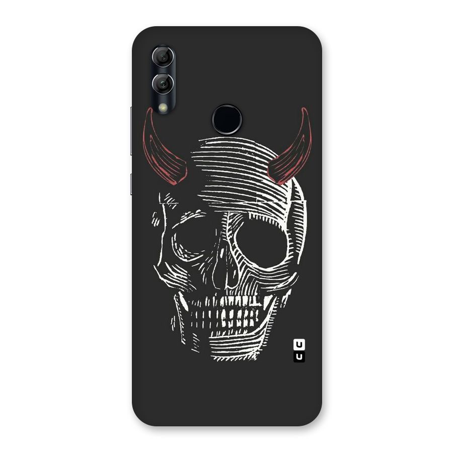 Spooky Face Back Case for Honor 10 Lite