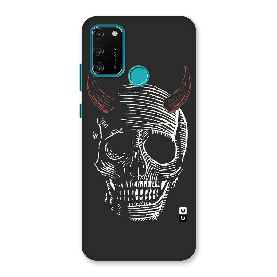 Spooky Face Back Case for Honor 9A