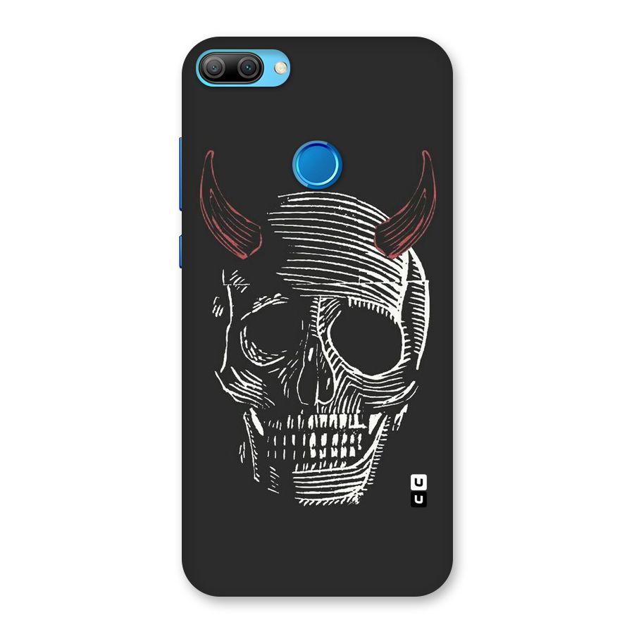 Spooky Face Back Case for Honor 9N