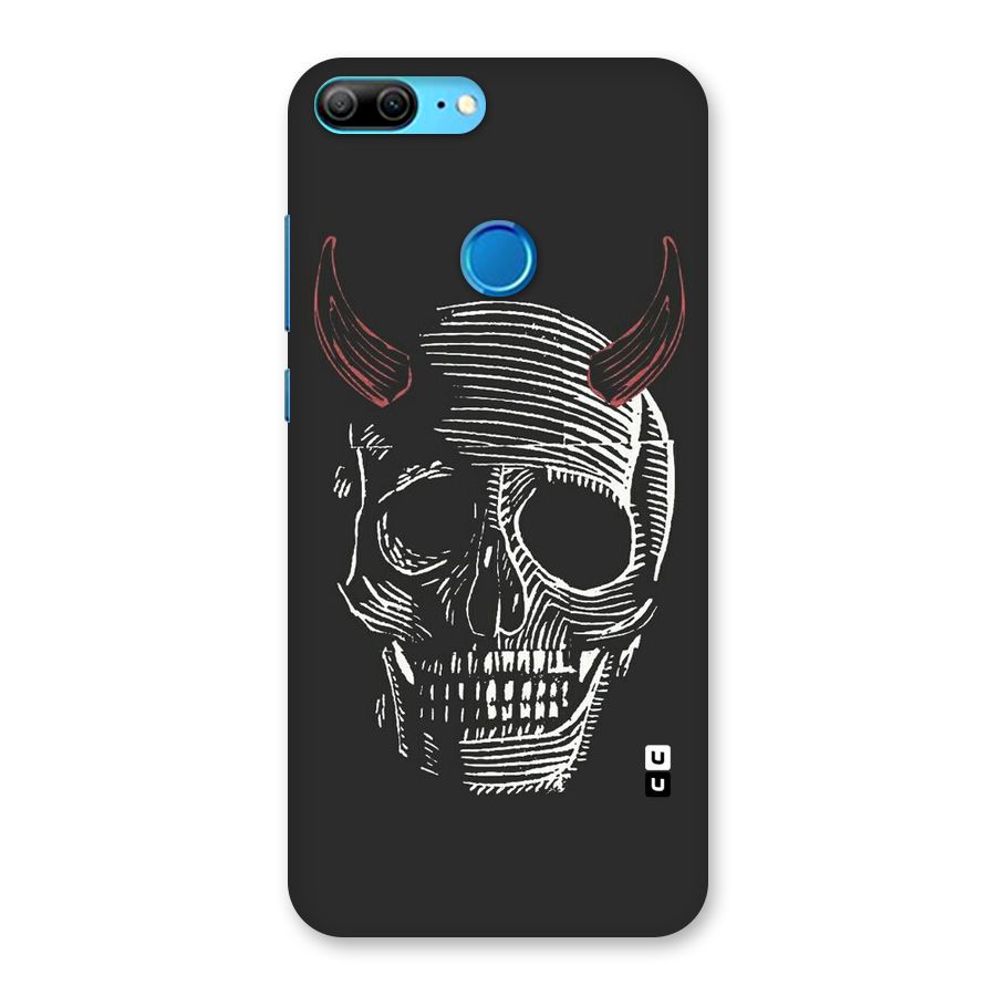 Spooky Face Back Case for Honor 9 Lite