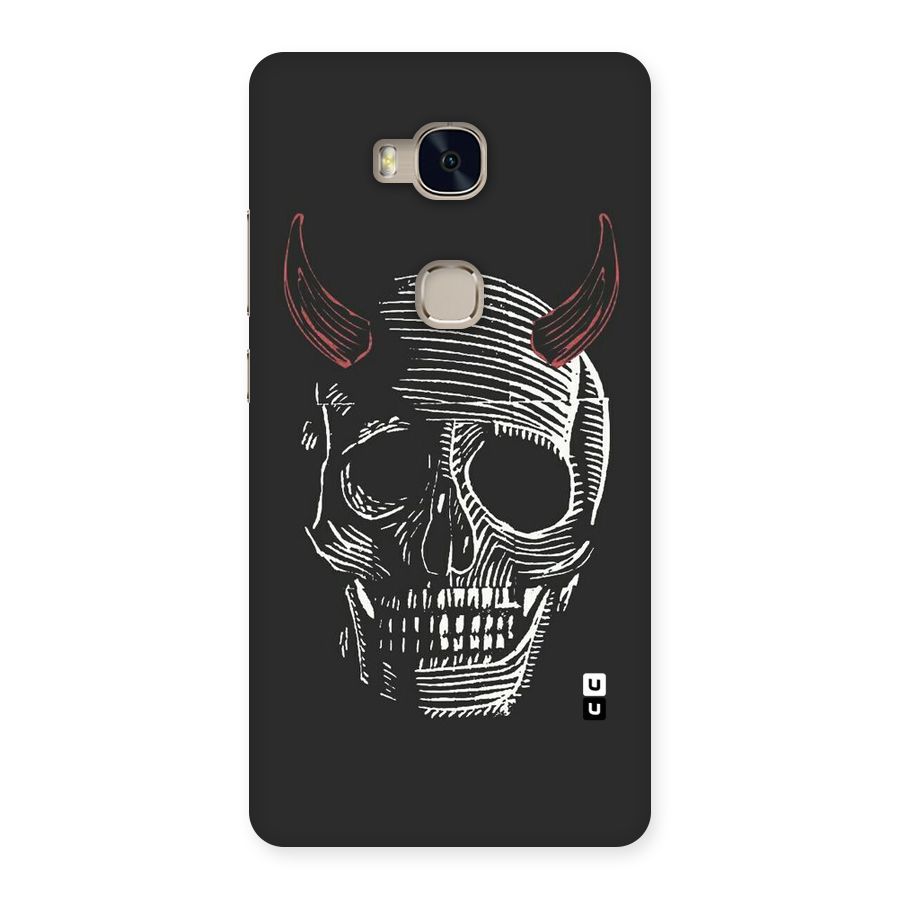 Spooky Face Back Case for Huawei Honor 5X