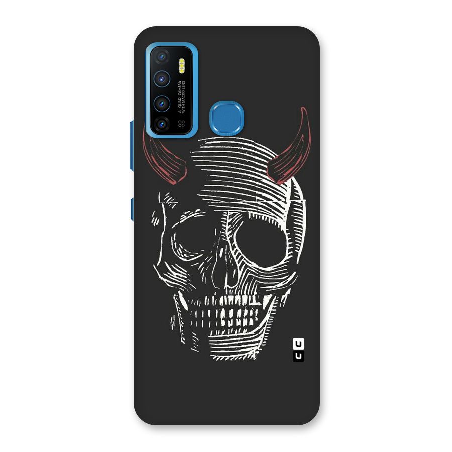 Spooky Face Back Case for Infinix Hot 9