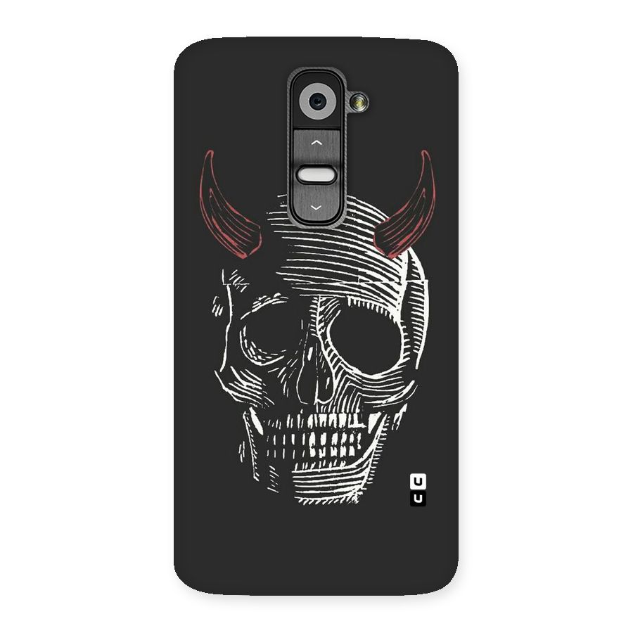 Spooky Face Back Case for LG G2