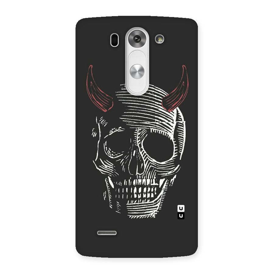 Spooky Face Back Case for LG G3 Mini