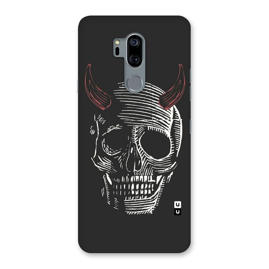 Spooky Face Back Case for LG G7
