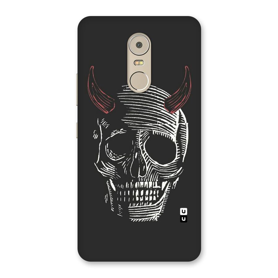 Spooky Face Back Case for Lenovo K6 Note