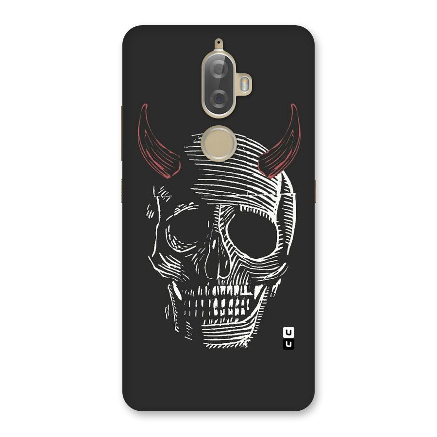 Spooky Face Back Case for Lenovo K8 Plus