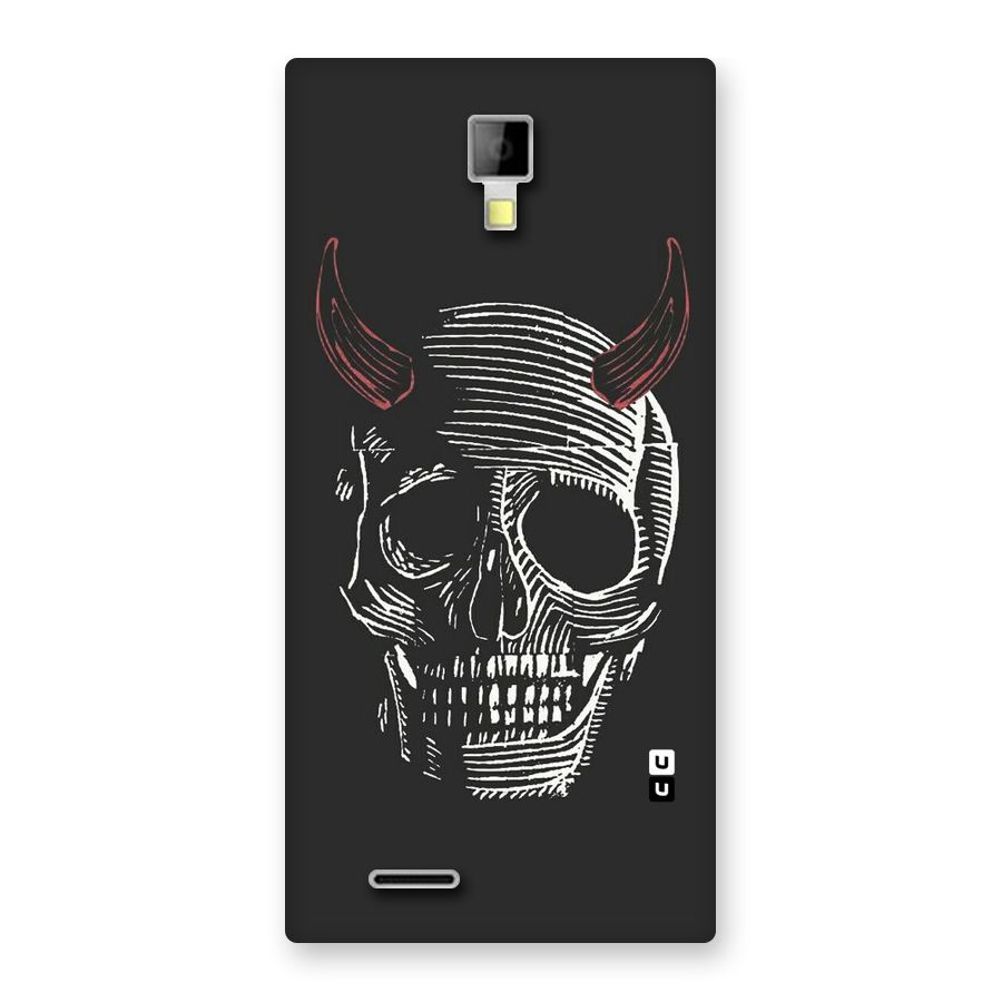 Spooky Face Back Case for Micromax Canvas Xpress A99