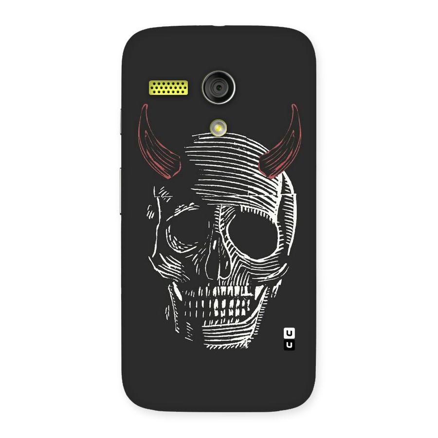 Spooky Face Back Case for Moto G
