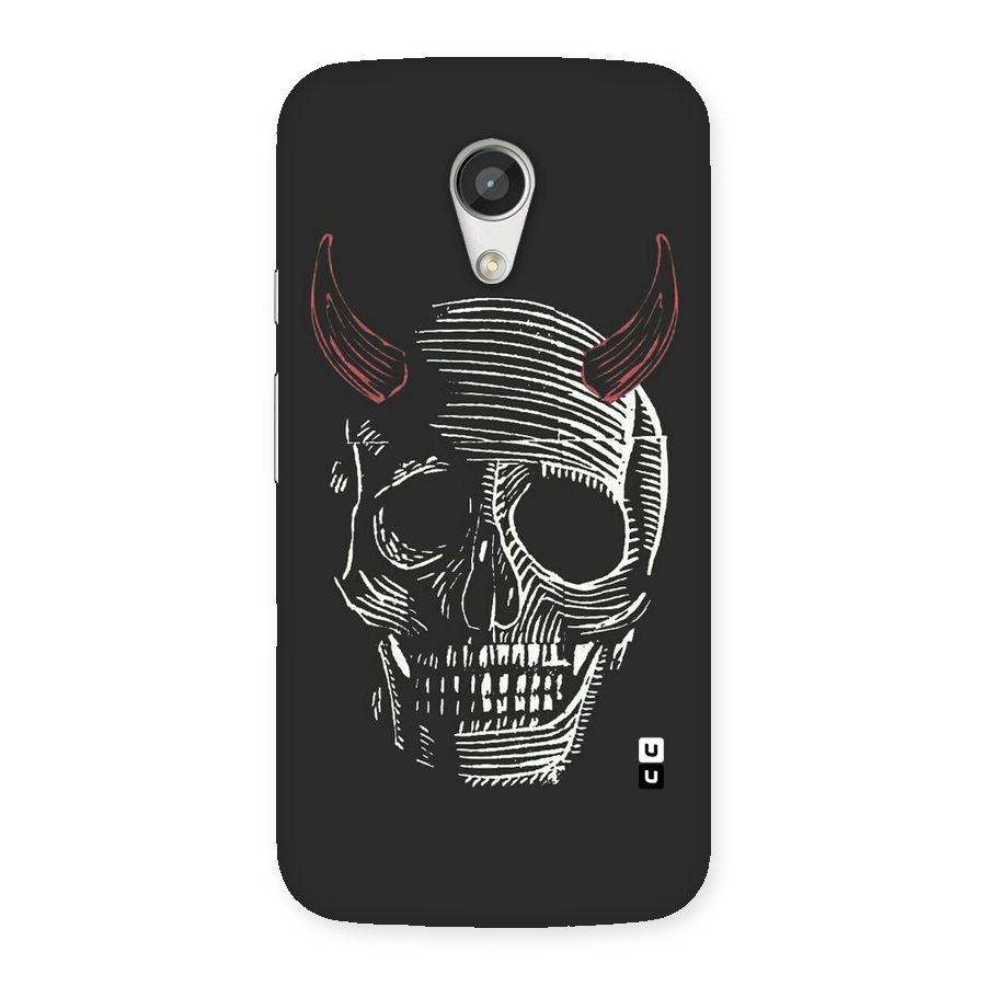 Spooky Face Back Case for Moto G 2nd Gen