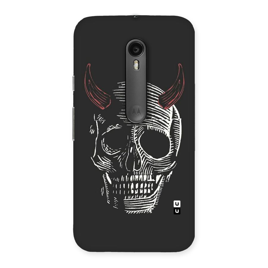 Spooky Face Back Case for Moto G Turbo