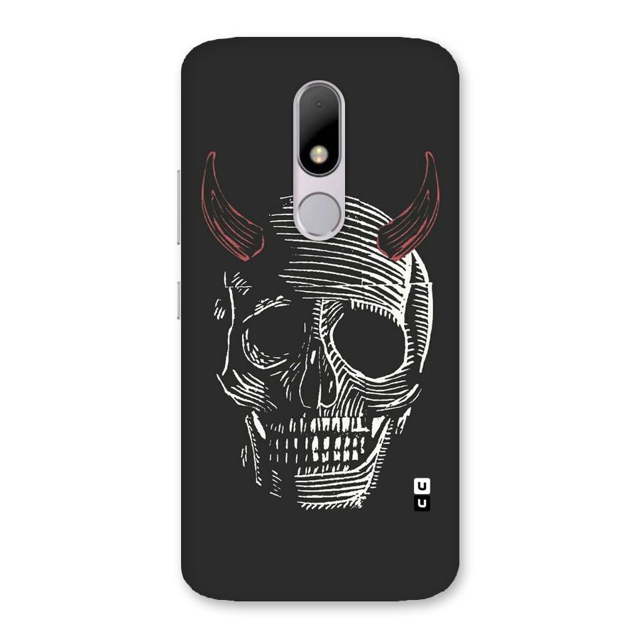 Spooky Face Back Case for Moto M