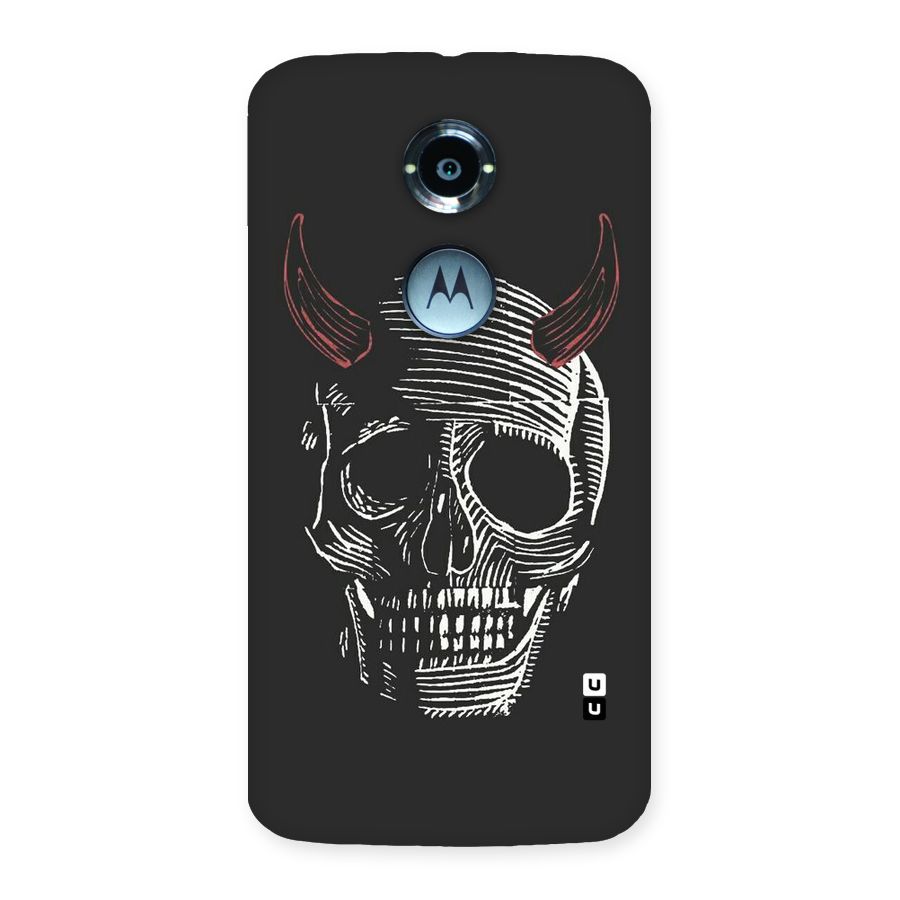 Spooky Face Back Case for Moto X 2nd Gen