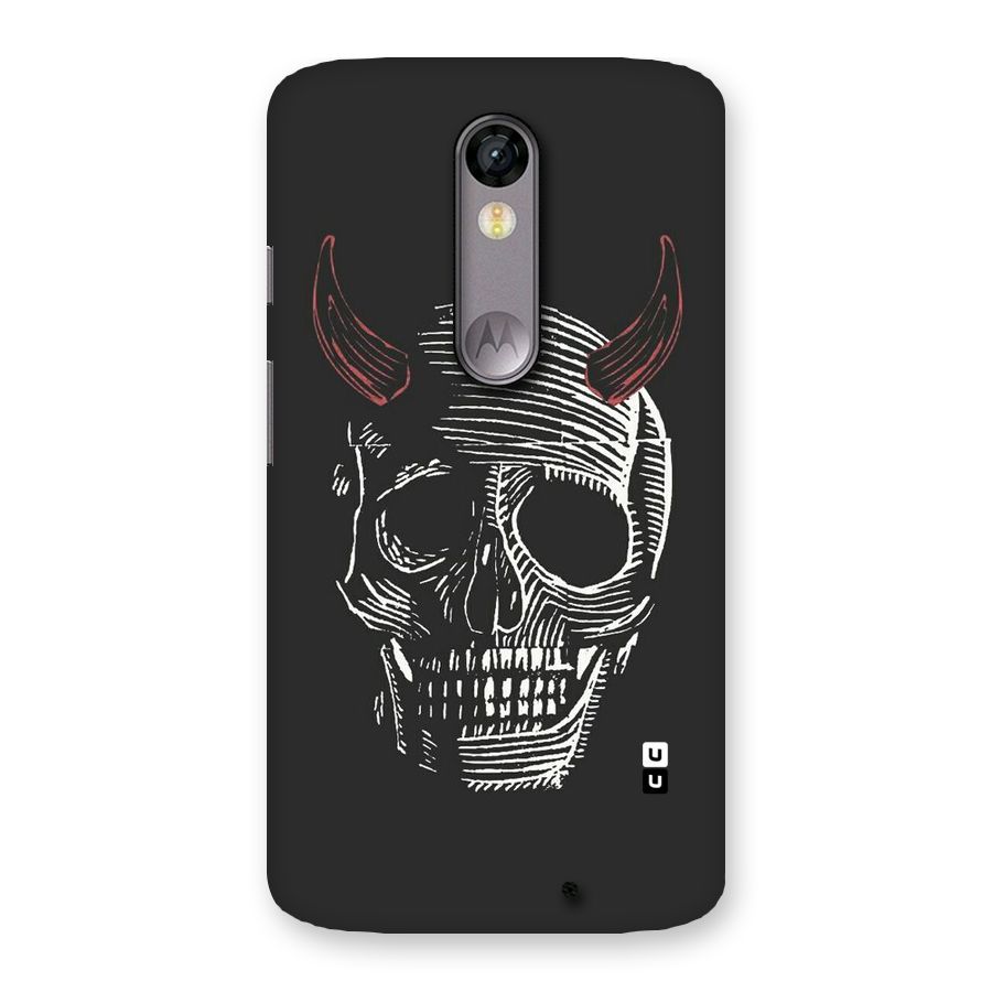 Spooky Face Back Case for Moto X Force