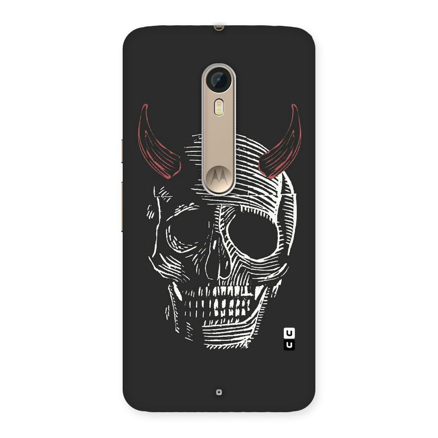 Spooky Face Back Case for Motorola Moto X Style