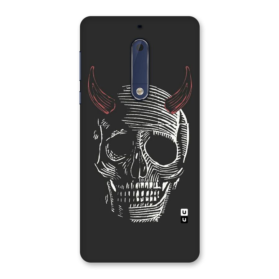 Spooky Face Back Case for Nokia 5