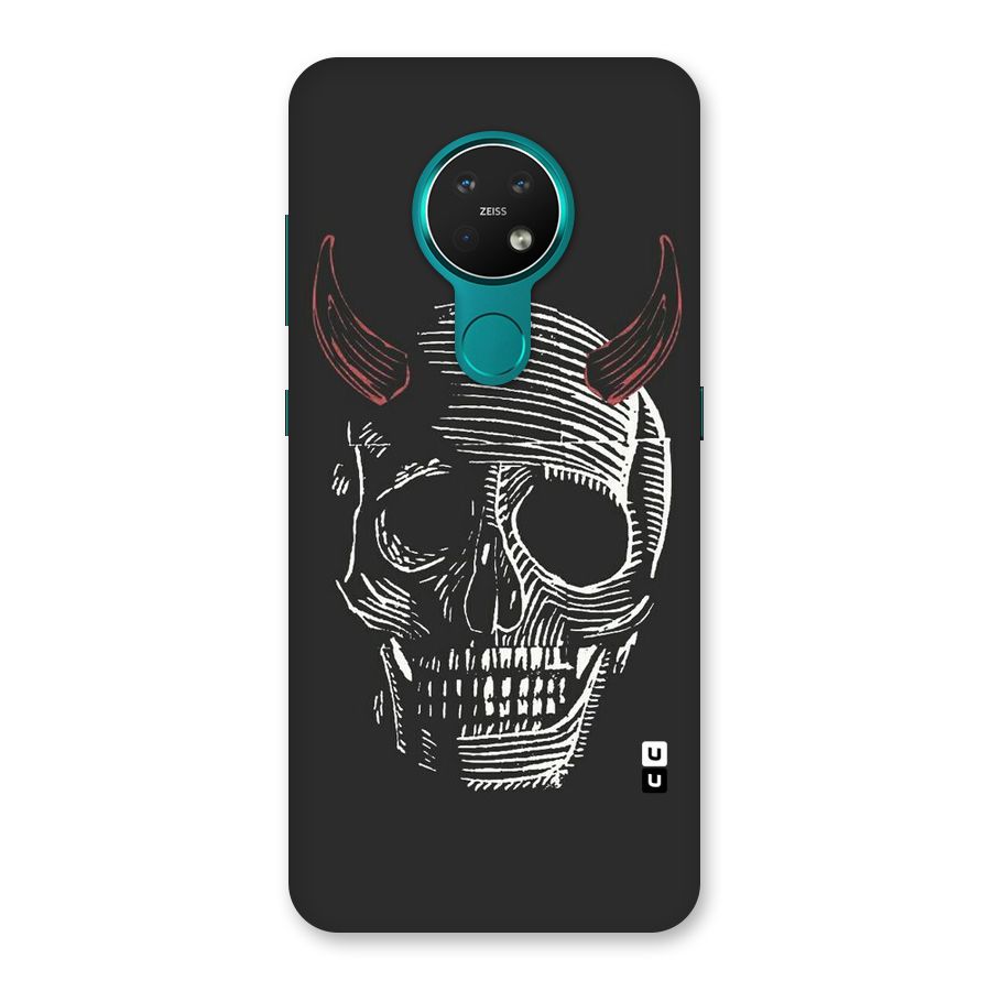 Spooky Face Back Case for Nokia 7.2