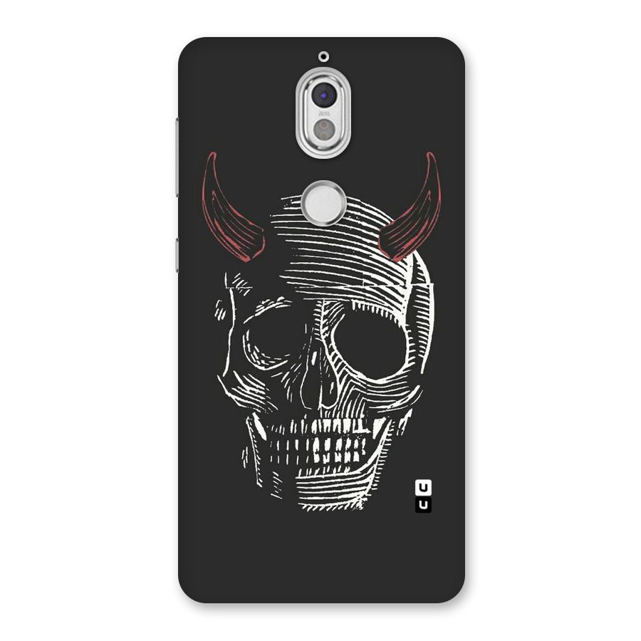 Spooky Face Back Case for Nokia 7