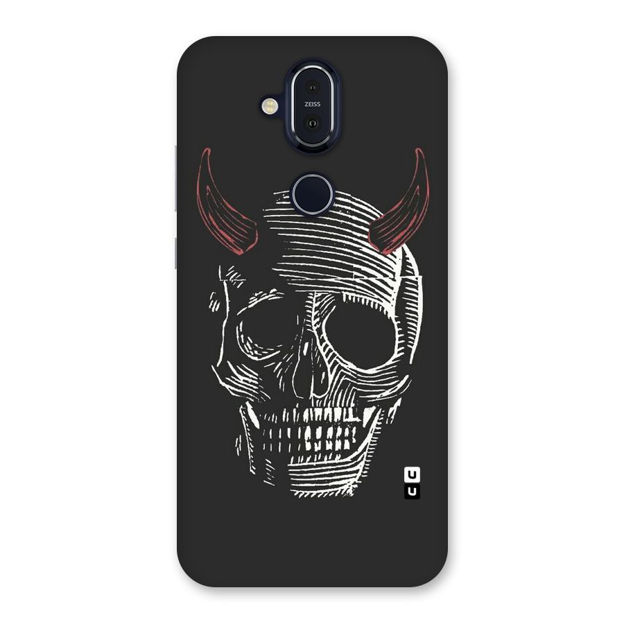 Spooky Face Back Case for Nokia 8.1