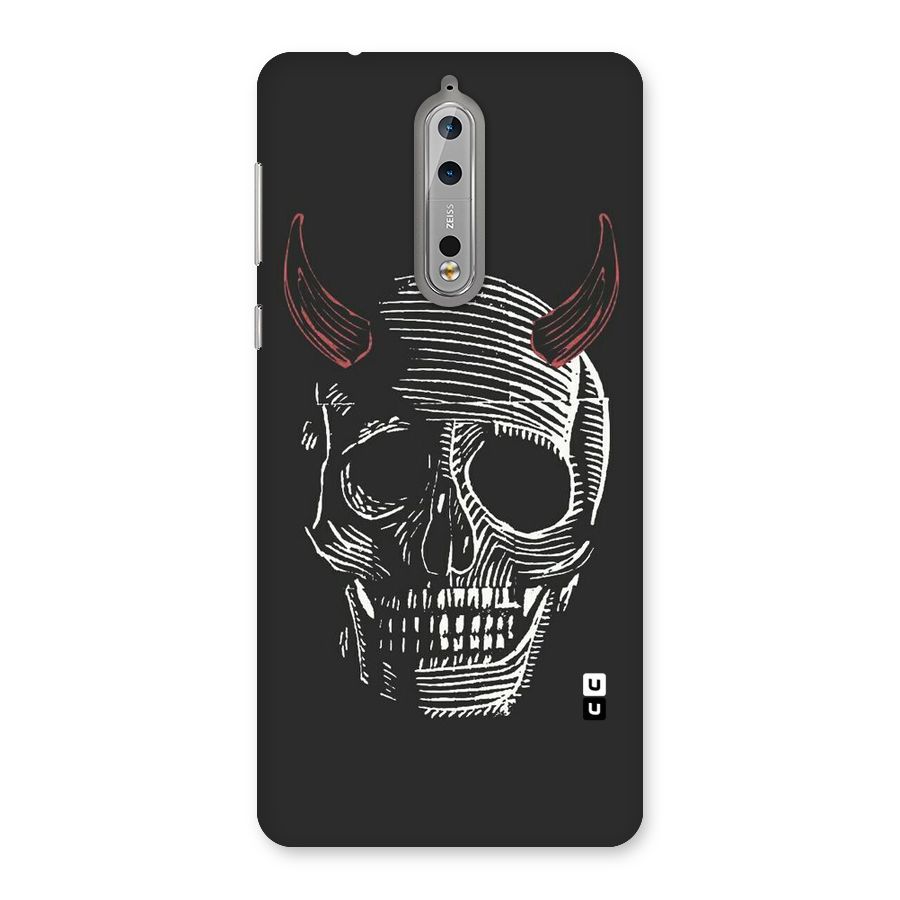 Spooky Face Back Case for Nokia 8